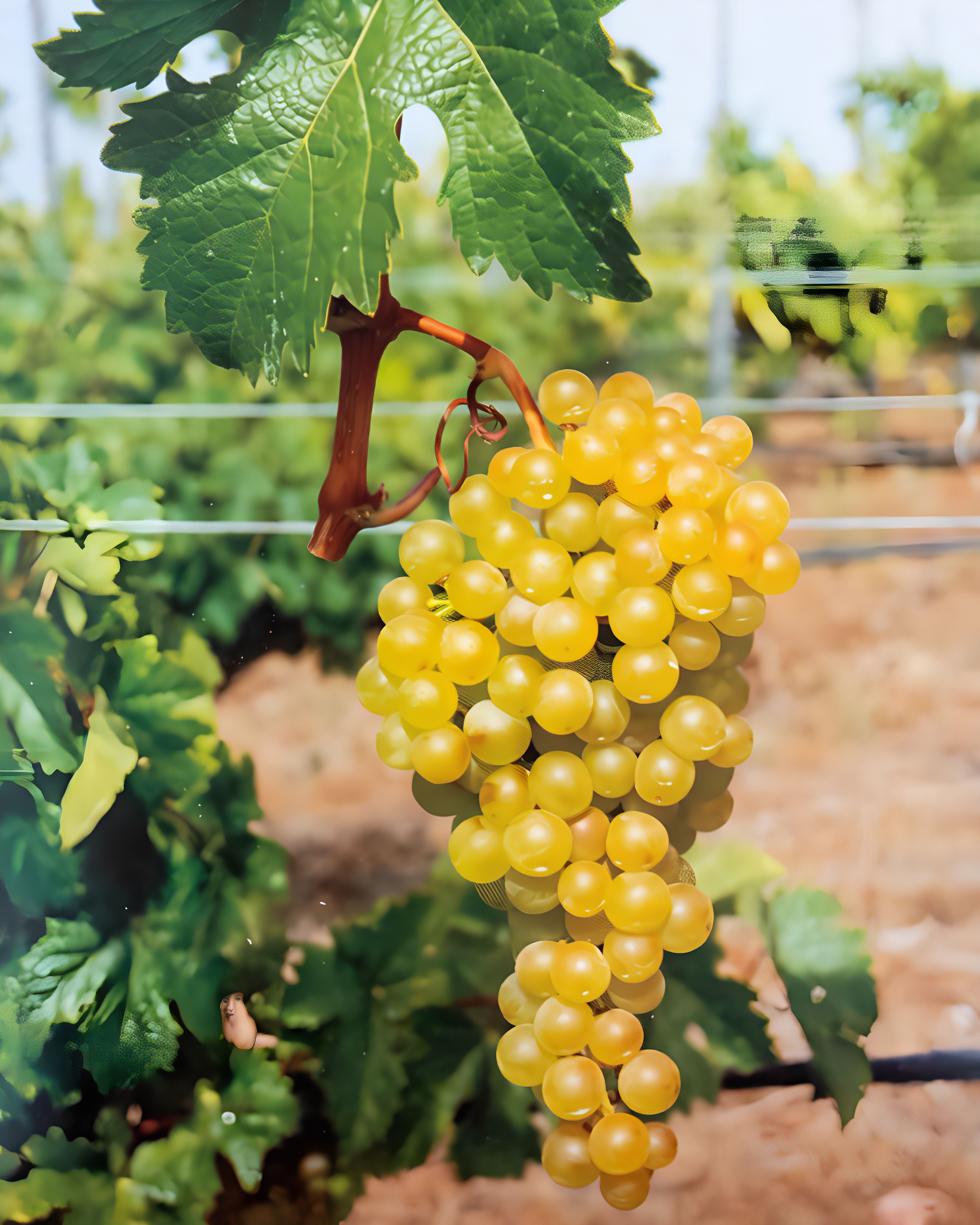 Uva Listán Blanco. Vinos de El Hierro.